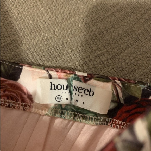 HOUSE OF CB Malika Corset Floral Limited Edition Mermaid Strapless Gown Dress - Picture 10 of 14